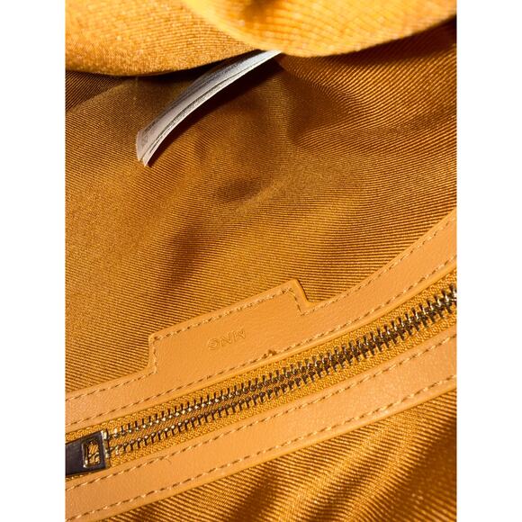 Mango Carol Brown and Purple Block Printed Shoulder Bag - Picture 2 of 8